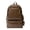 Brown, variant on KKLDOGS Soft leather backpack, casual PU backpack men women Suitable for work, commuting, traveling, etc. Waterproof