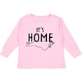 thumbnail image 3 of Inktastic It's Home- State of North Carolina Outline Boys or Girls Long Sleeve Toddler T-Shirt, 3 of 5