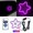 Purple, variant on Car Led Window Light Ambient Light Flashing Glowing Lighting Atmosphere Lamp Led