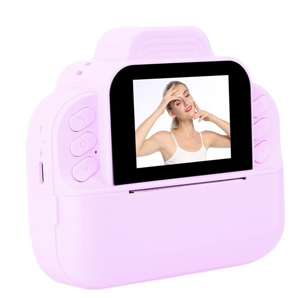 Instant Print Camera with Thermal Printing - 1080P HD Video, 2.4" Screen, Time Lapse & Multiple Filters, Portable Photo Printer Camera for Travel & Creative Photography