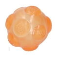 thumbnail image 1 of Juguete masticable para mascotas, pelota chirriante de TPR, flotante y rebotante, para limpieza dental de perros medianos y pequeños, color naranja, 1 of 14