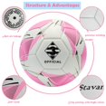 thumbnail image 2 of Balón de fútbol Stavanicen tamaño 3 con kit de bomba y aguja, 2 of 6