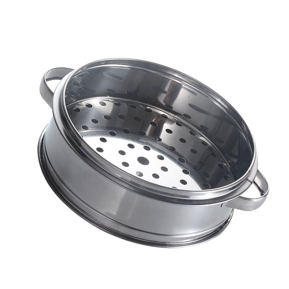 16cm Stainless Steel Steamer Box with Handles, Portable Steamer for Home Kitchen, Perfect for Steamed Buns and Vegetables