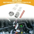 thumbnail image 2 of Conector impermeable de 7 pines para faros, impermeable para Toyota, 1 juego de plástico gris, 2 of 6