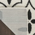 thumbnail image 6 of Nourison Essentials Outdoor Ivory Black 6' x 9' Area Rug (6x9), 6 of 9