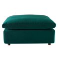 thumbnail image 5 of Accent Chair Ottoman, Velvet, Green, Modern Contemporary Urban Design, Living Lounge Room Hotel Lobby Hospitality, 5 of 7
