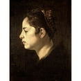 thumbnail image 2 of Diego Velázquez 15x18 Gold Ornate Wood Frame and Double Matted Museum Art Print Titled - Girl's Head (ca 1620-1624), 2 of 4