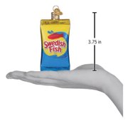Old World Christmas Blown Glass Ornament for Christmas Tree, Swedish Fish