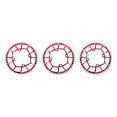 thumbnail image 4 of Ruiboury 1/2/3/5 Anneaux de Chaîne Ronds Pièces Vélo 104BCD Roue de Chaîne Rouge 50T 3 Pcs, 4 of 6