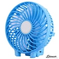 thumbnail image 5 of Spencer Portable Mini Handheld Fan Rechargeable USB Desk Fan Foldable Stroller Table Fan for Office Room Outdoor - With No Battery "Blue", 5 of 7