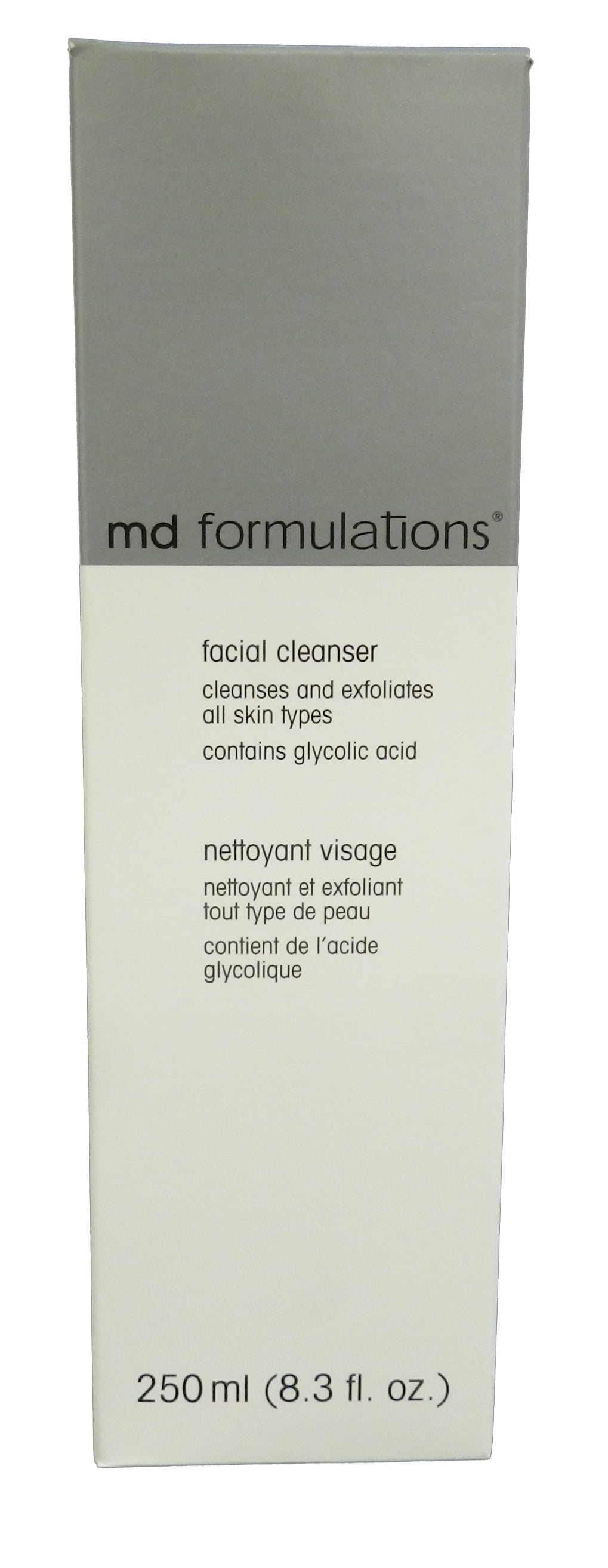 md formulations facial cleanser