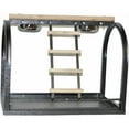 thumbnail image 1 of A&E Cage J11 White Table Stand With Ladders And Cups, 1 of 1