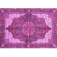 thumbnail image 1 of Ahgly Company Indoor Rectangle Persian Purple Traditional Area Rugs, 7' x 10', 1 of 4