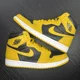 thumbnail image 3 of Size 12.5 - N I-K-E A i r-Jor-dan 1 Retro OG High ‘Pollen’ Men’s (9/10 CONDITION), 3 of 6