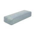 thumbnail image 1 of koolsoo Professional Yoga Bolster Removable Washable Cover High Elastic Rectangular Yoga Gray, 1 of 9