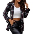 thumbnail image 2 of COM1950s Vestes pour Femmes, Blouses pour Femmes, Mode Décontractée à Manches Longues avec Boutons, Manteau pour Femmes, Blouses pour Femmes Mode, Blouses pour Femmes Mode, 2 of 6
