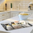 thumbnail image 6 of FREEAMG Dish Drying Mat Penguins Absorbent Microfiber Kitchen Dish Mat Super Absorbent Dish Drainer Mat for Kitchen Counter 18" x 24", 6 of 7