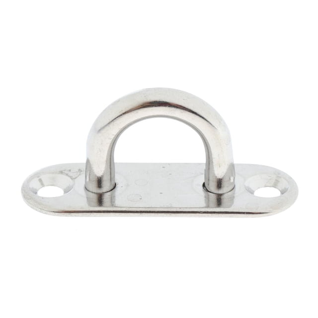 koolsoo 304 Stainless Steel Oblong Pad Eye Plate, , Marine Rigging 5mm