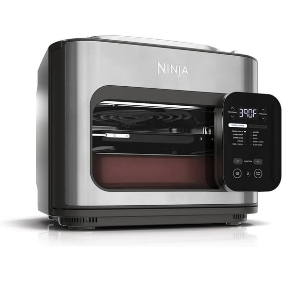 Restored Ninja Combi All-in-One Multicooker, Oven, & Air Fryer, 10-in-1 Functions, Stainless Steel, (Refurbished)