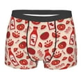 thumbnail image 5 of Uemuo Tomatoes Pattern Men's Boxer Briefs,Trunk Anti-Chafing,Comfortable, Durable, and Stylish Underwear-, 5 of 9