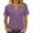 Purple-shirts, variant on Inverlee Women's Plus Size Raglan Short Sleeve Henley Shirts Dressy Casual V Neck Tops Summer Trendy Loose Fit Blouse