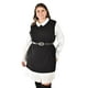 thumbnail image 2 of Vestido camisero con chaleco Roman Fashion /Tallas Extras, 3820 (Negro) negro 36, 2 of 9