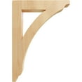 thumbnail image 3 of Ekena Millwork 1 3/4"W x 8 1/2"D x 12"H Large Thorton Wood Bracket, Red Oak (6-Pack), 3 of 5
