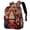 Color5, variant on Lightweight Backpack Chinese God of Wealth School Bag Travel Laptop Daypack for Men Women Casual Rucksack