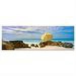 Trademark Art "Bermuda Umbrella" Canvas Art by Preston