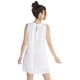 thumbnail image 2 of Vestido Corto Blanco Devendi Denim Co. 314-97, 2 of 3