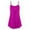 Hot Pink, variant on Daqian Plus Size Sleeveless Tops Women's Summer Button Round Neck Pleated Spaghetti Sling Vest Sleeveless Tops for Women Plus Size Watermelon Red 10(XL)