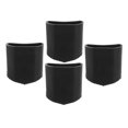 Point Ladder Rubber Protector Luxshiny Black Nonskid Rubber Telescoping Ladder End Caps Replacement ...