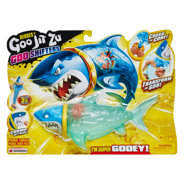 Heroes of Goo Jit Zu Goo Shifters Thrash Hero Pack. Super Stretchy, Super  Squishy Goo Filled Toy with a Unique Goo Transformation.