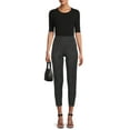 thumbnail image 2 of Time and Tru Women's Slim Dress Pants, 2 of 5