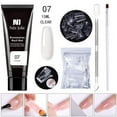 thumbnail image 1 of Kit de gel para extensión de Uñas Poly Xihbxyly gel transparente Nude 15 ml, 1 of 2