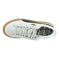 thumbnail image 5 of Puma Suede Platform Core Women's Sneakers Whisper White-Puma Black363559-01, 5 of 6