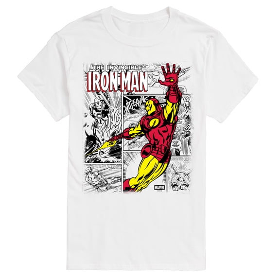 Iron Man - Comic Book - Men's Short Sleeve Graphic T-Shirt