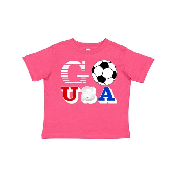 Inktastic Go, USA Soccer, Football Boys or Girls Toddler T-Shirt