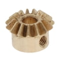 thumbnail image 3 of 0.8 Gear Module Tornillo (Worm Gear) de 15 con Orificio de 3/ 4/ 5/ 6 mm / Acero Zulema  Engranaje cónico, 3 of 8