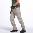 thumbnail image 1 of CEHVOM Men's Pants Multiple Pockets Cargo Trousers Work Wear Combat Safety Cargo Pocket, 1 of 5