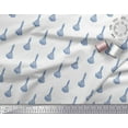 thumbnail image 3 of Soimoi Crepe Silk Fabric Leaves & Floral Block Print Sewing Fabric Yard 42 Inch Wide, 3 of 3