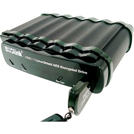 Buslink CipherShield CDSE-4TSDG2C 4 TB Portable Solid State Drive, 2.5" External, SATA, TAA Compliant