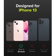 thumbnail image 3 of Ringke Slim Case Compatible with iPhone 13, Lightweight Thin Soft Premium Coating Hard PC Cover - Clear, 3 of 9