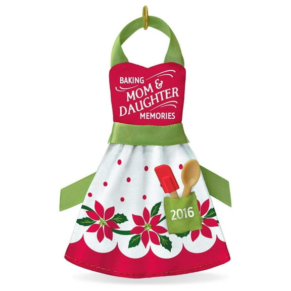 Hallmark Keepsake 2016" Mom  Daughter Baking Memories Dated Holiday Ornament