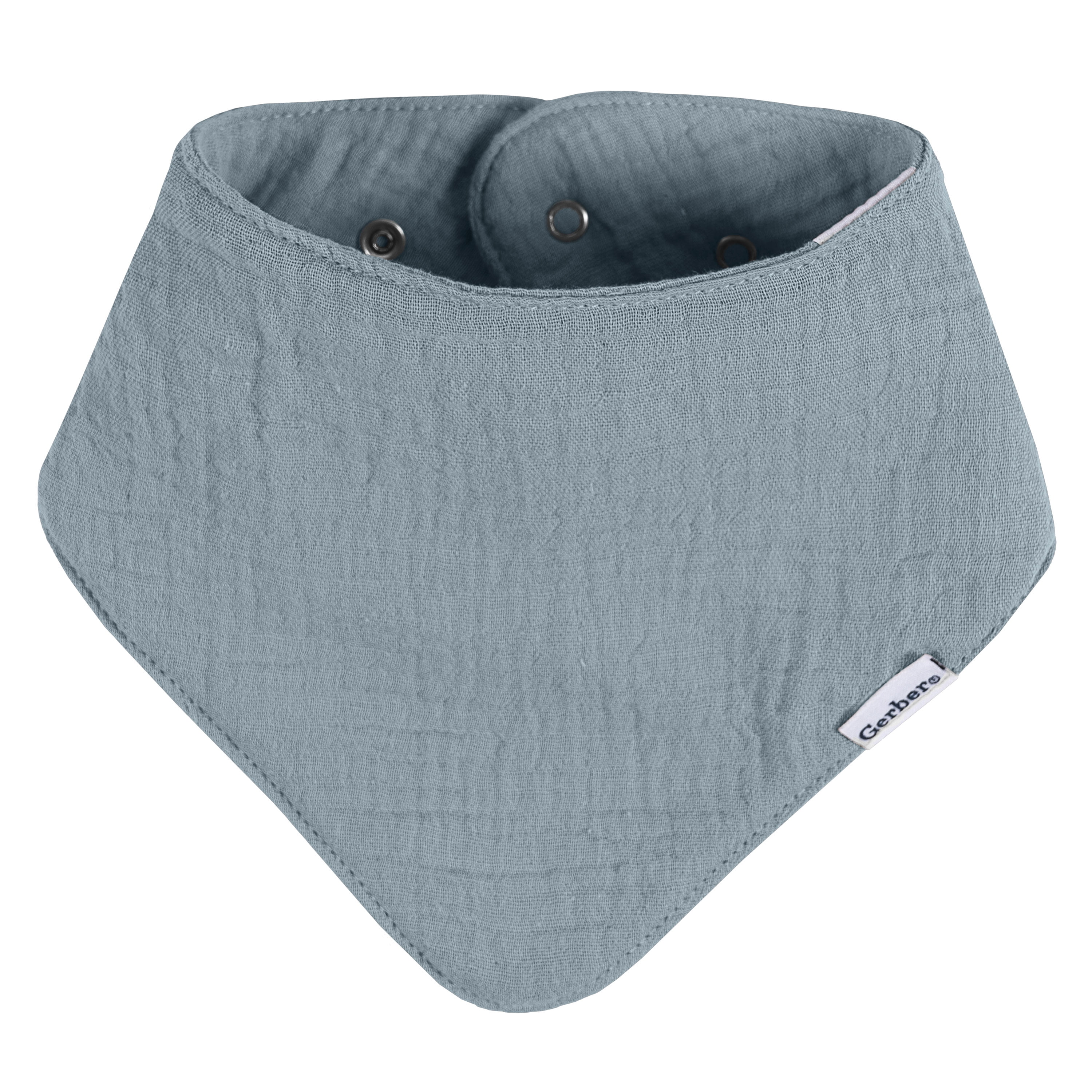 Gerber Baby Neutral Muslin Bandana Bibs, 10-Pack, One Size