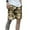 G-Camouflage, variant on Wyobmus Mens Camo Cargo Shorts With Utility Pocket Loose Fit Twill Hiking Shorts Elastic Waist Darwstring Fishing Cycling Shorts A-Khaki