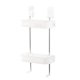 thumbnail image 1 of Estante De Baño Para Inodoro De 2 Niveles, Organizador De Almacenamiento, Montaje En Pared, Ducha Sin Perforación, Cesta De Cocina, Estante Multifuncional Kearding HA023640-00, 1 of 7