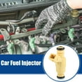 thumbnail image 2 of 4 Pcs Car Fuel Injector Nozzle Replacement Fit for Ford Escort LX SE 2.0L 1998 Beige, 2 of 6