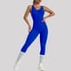 thumbnail image 4 of WILLBEST Mono de Entrenamiento para Mujer, de Manga Larga, con Cremallera Frontal Y Espalda Descubierta, Elástico, Deportivo, para Yoga, Running, Ropa Informal Cómoda. Grande, 4 of 8