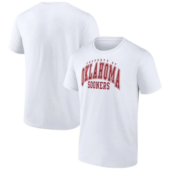 Men's White Oklahoma Sooners Property College T-Shirt